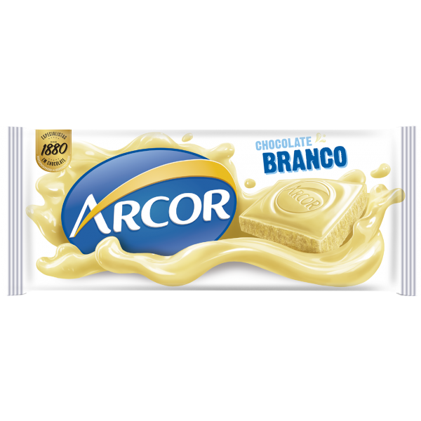 Chocolate Arcor Chocolate Branco 80g