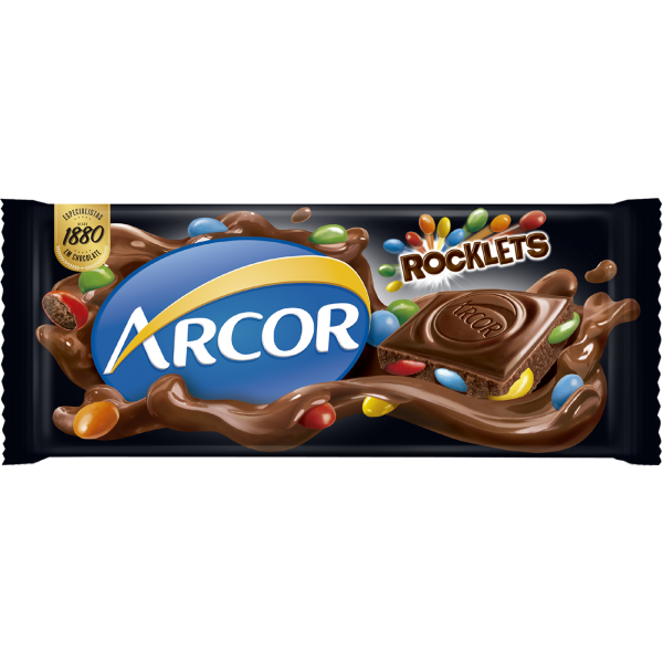 Chocolate Arcor Rocklets 80g