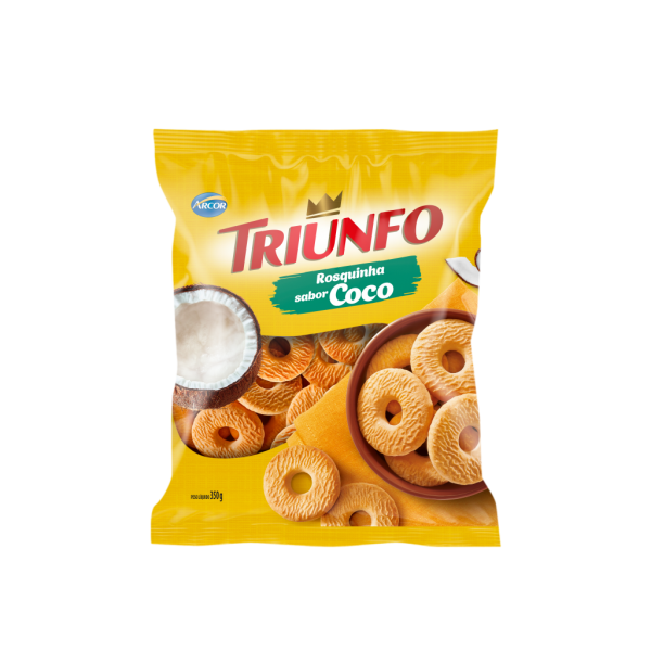 Biscoito Triunfo Rosquinha de Coco 350g