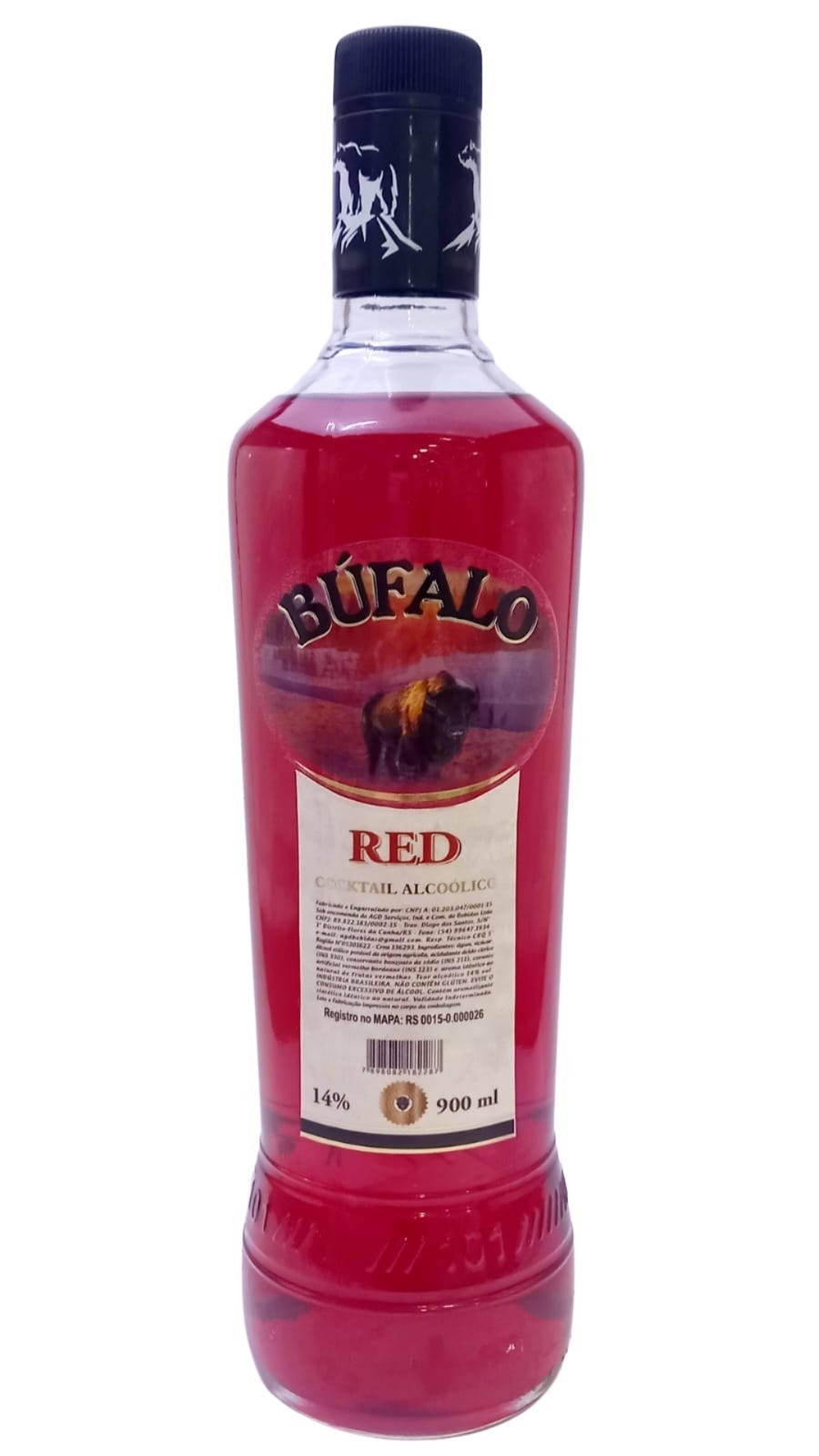 Vodka Búfalo Red 900ml