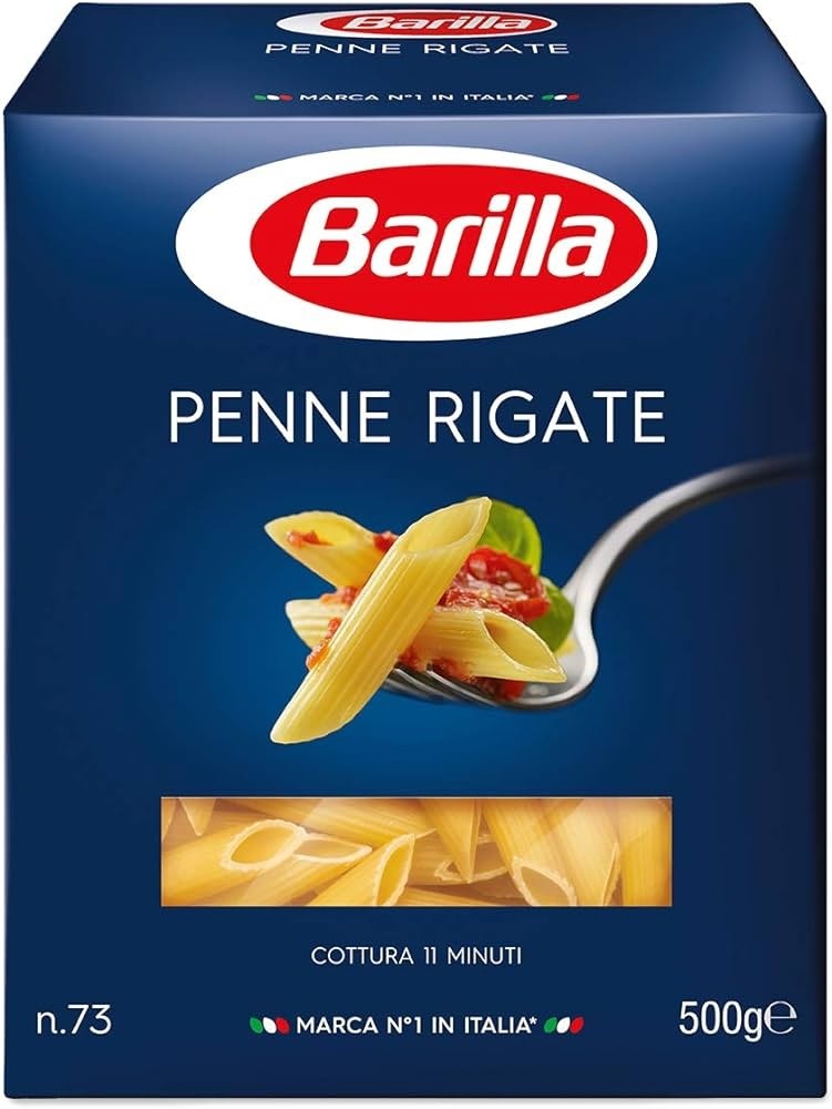 Massa Barilla Penne Rigate 500g