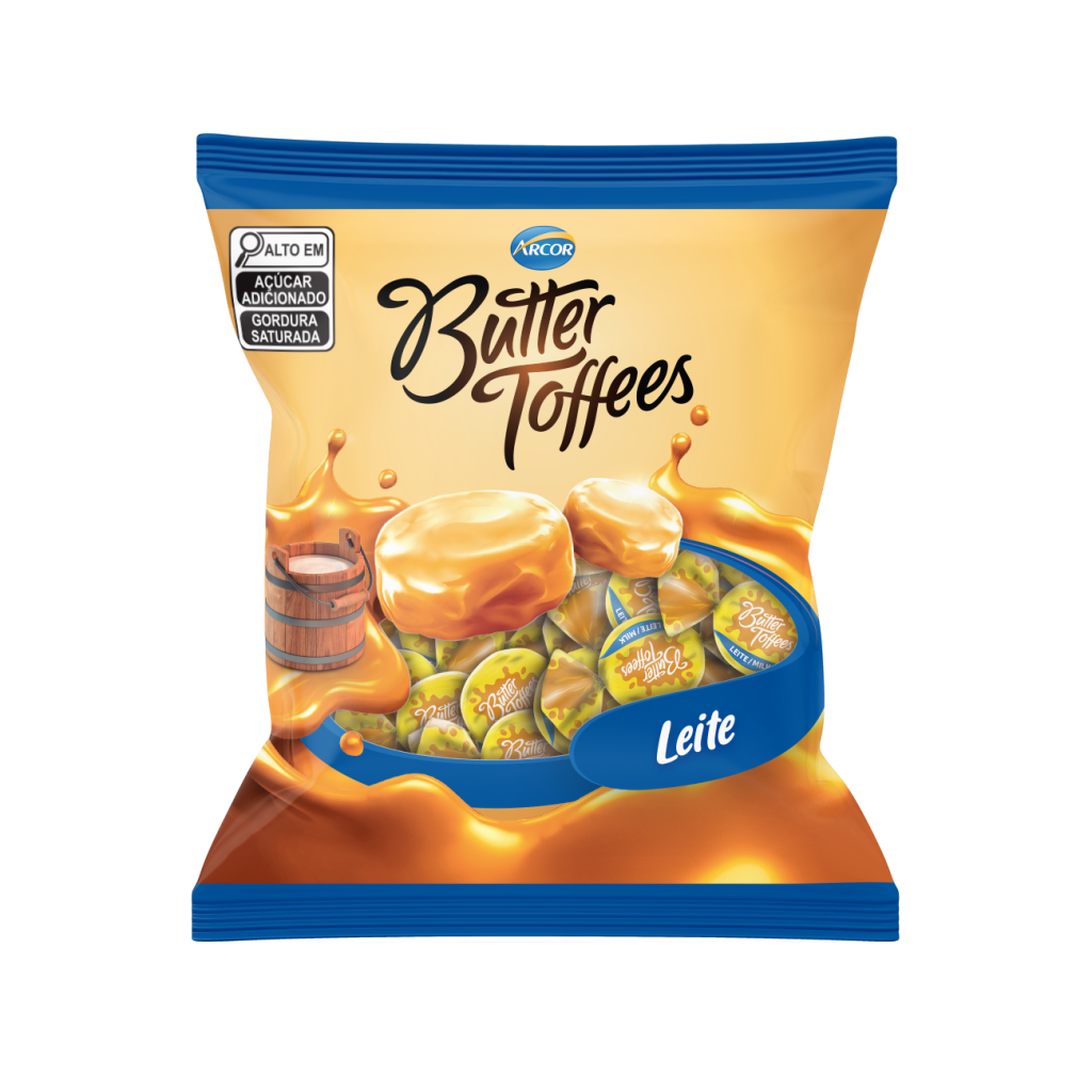 Bala Butter Toffees Leite 100g