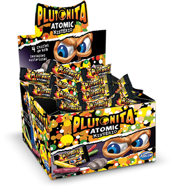 Chicle Plutonita Atomic Mistério C/18