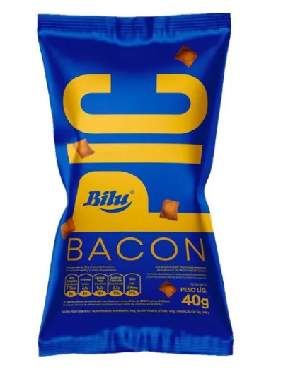 Salgadinho Bilu Pic Premium Bacon 40g