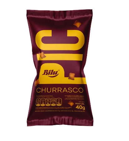 Salgadinho Bilu Pic Churrasco 40g