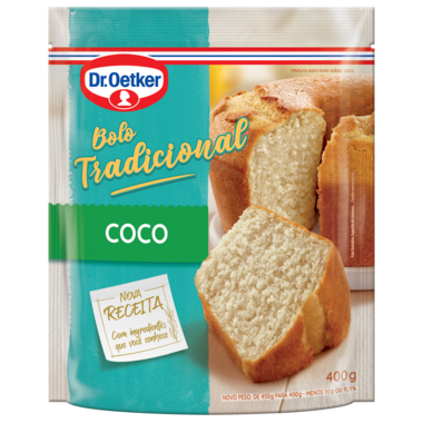 Bolo Dr. Oetker Coco 400g