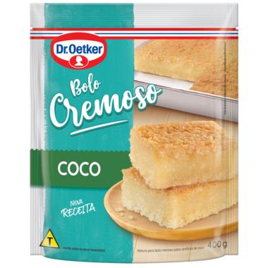 Bolo Dr. Oetker Coco Cremoso 400g