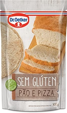 Bolo Dr. Oetker Gluten Free Pão e Pizza 300g