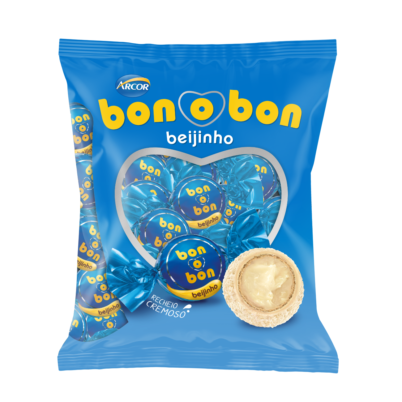 Bombom BonOBon Beijinho 750g
