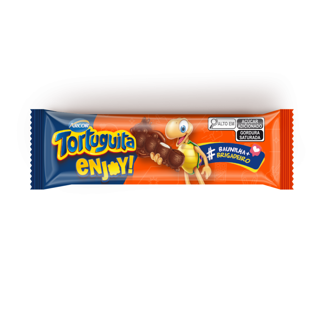 Tortuguita Enjoy Brigadeiro c/ Baunilha 28g