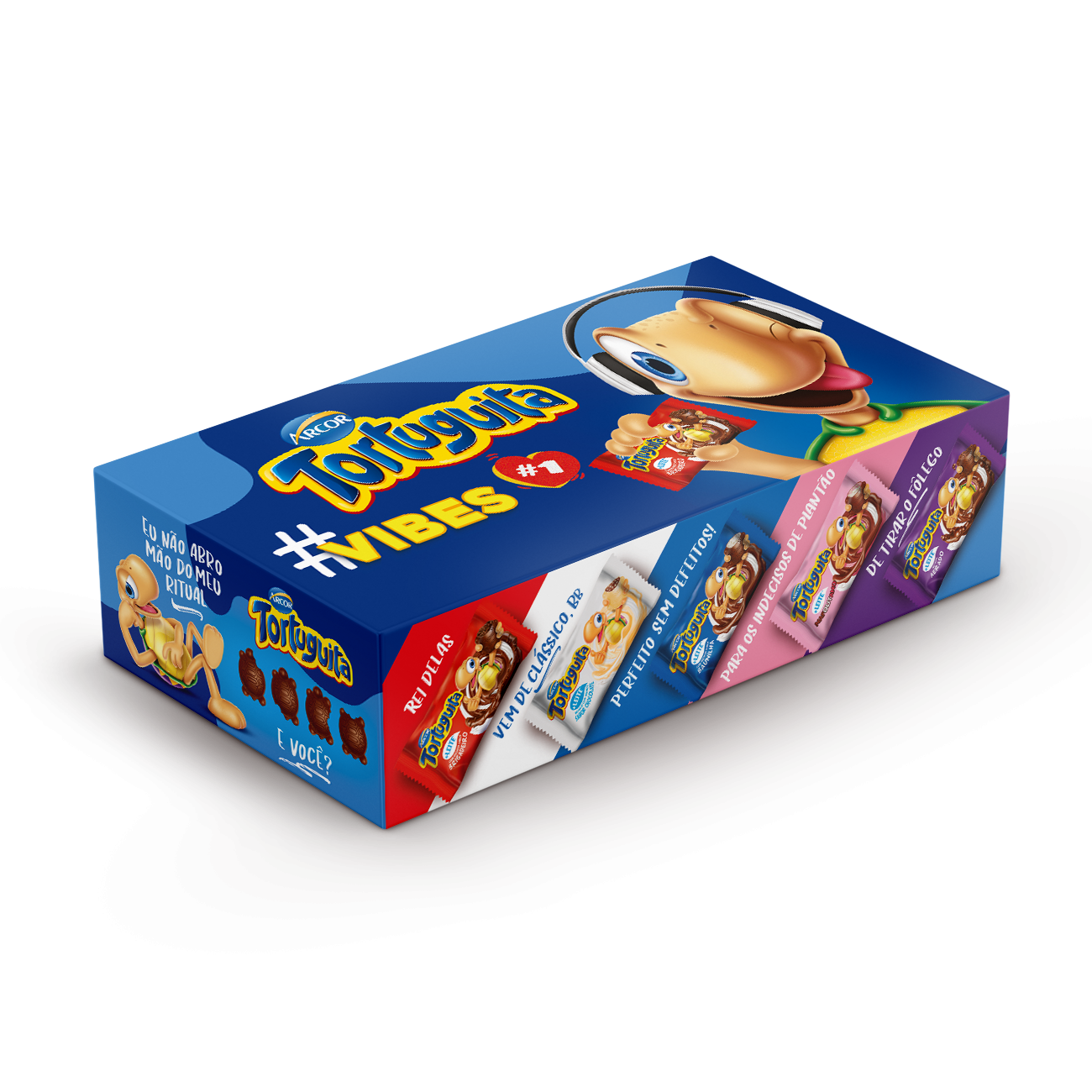 Caixa Tortuguita Mix 134,5g