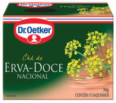 Chá Dr. Oetker Erva-Doce Nacional c/15 30g