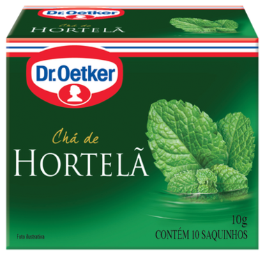 Chá Dr. Oetker Hortelã c/10 10g