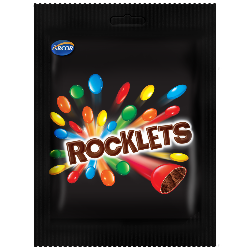 Confeitos Arcor Rocklets 80g