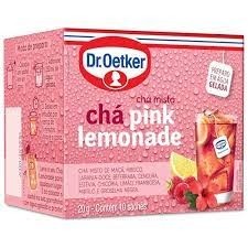 Chá Dr. Oetker Lemonade Pink C/10
