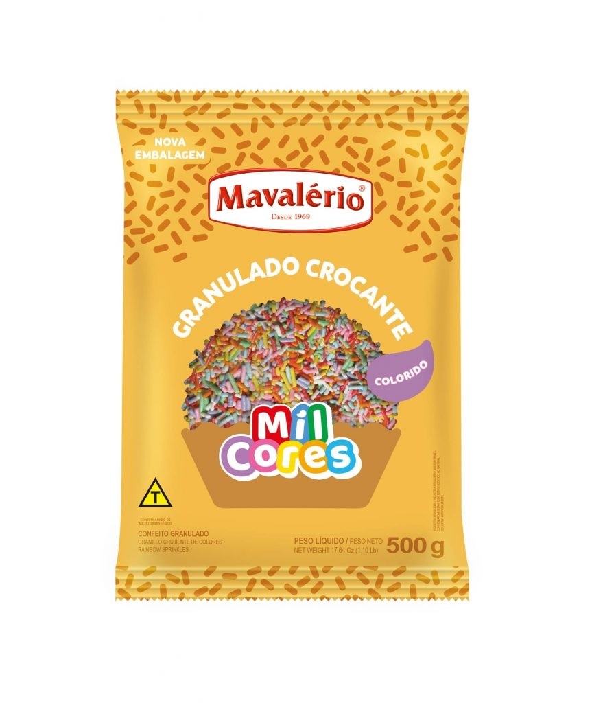 Granulado Mil Cores Crocante 500g