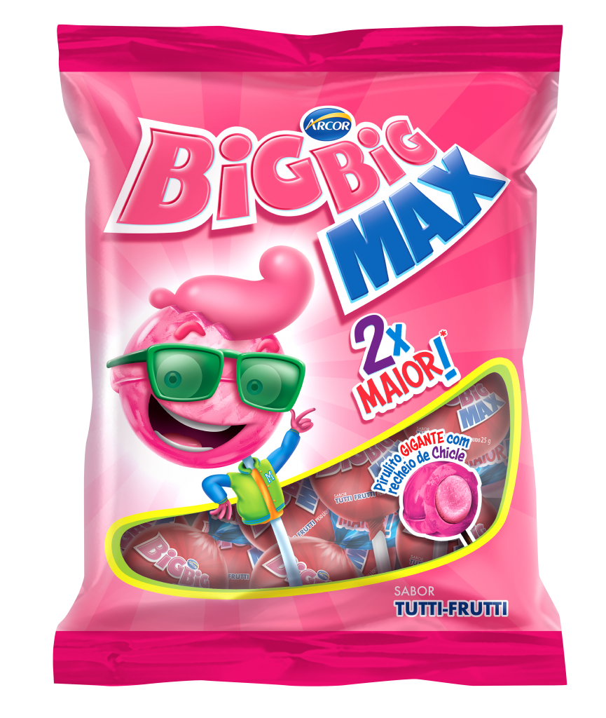 Pirulito Big Big Max Tutti Fruti C/42