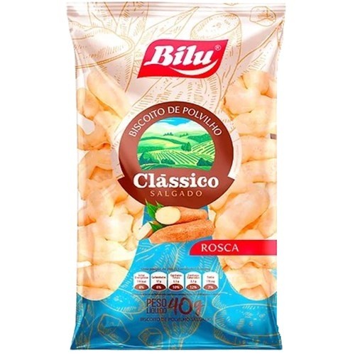 Biscoito de Polvilho Bilu Clássico 80g
