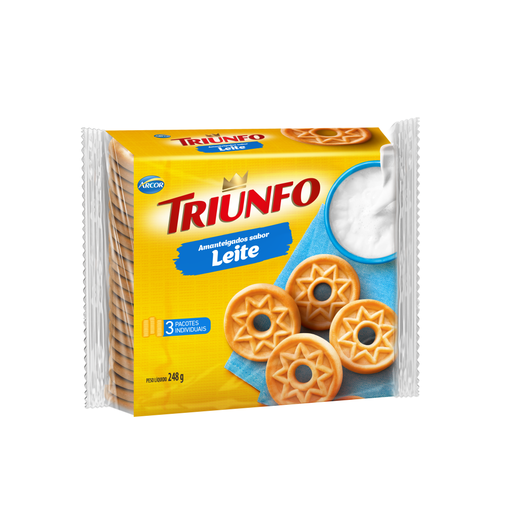 Biscoito Triunfo Amanteigado Leite 248g