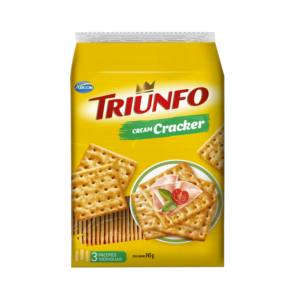 Biscoito Triunfo Cream Cracker 345g