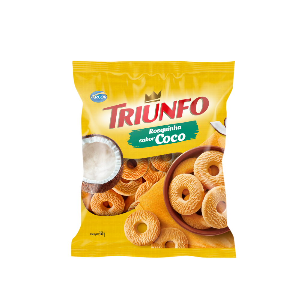 Biscoito Triunfo Rosquinha de Coco 350g